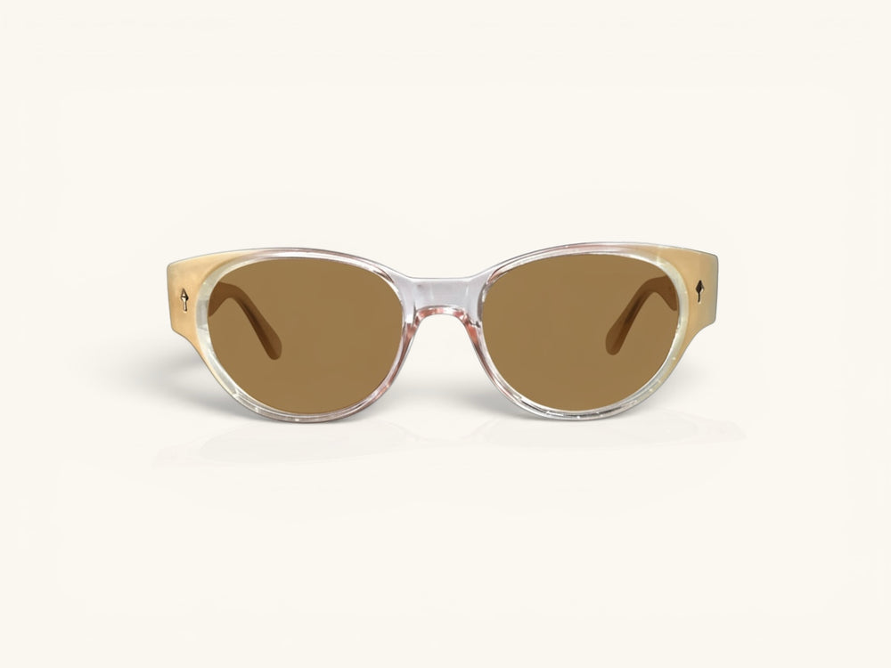 Lentes de sol TR-90 carey vista frontal - Cristal TR-90 Carey Sol - Guacamayo